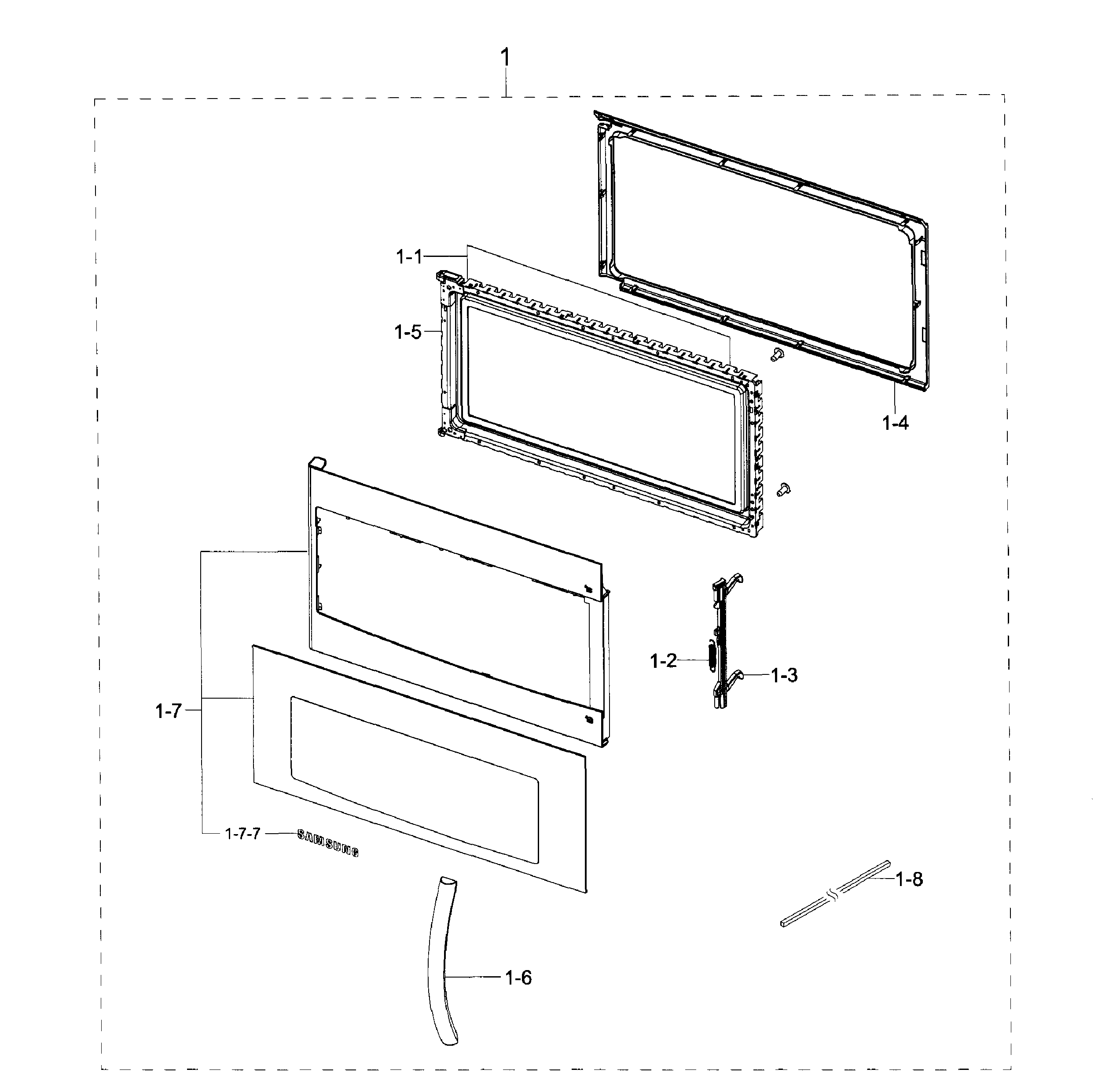 Door section