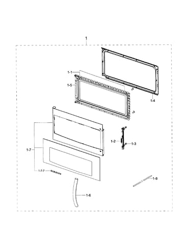 Door section