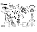 Bosch ROS10 sander diagram