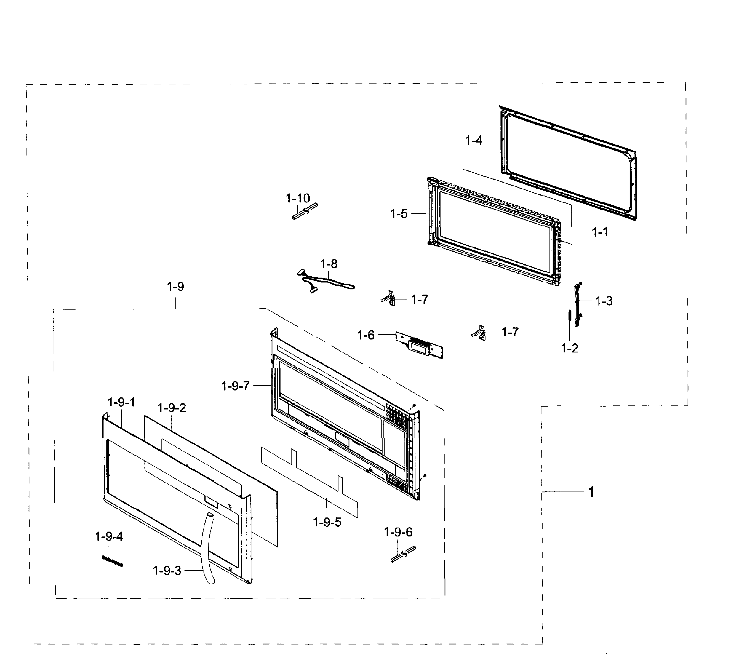 Door section