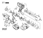 Bosch HTH181-01 wrench diagram