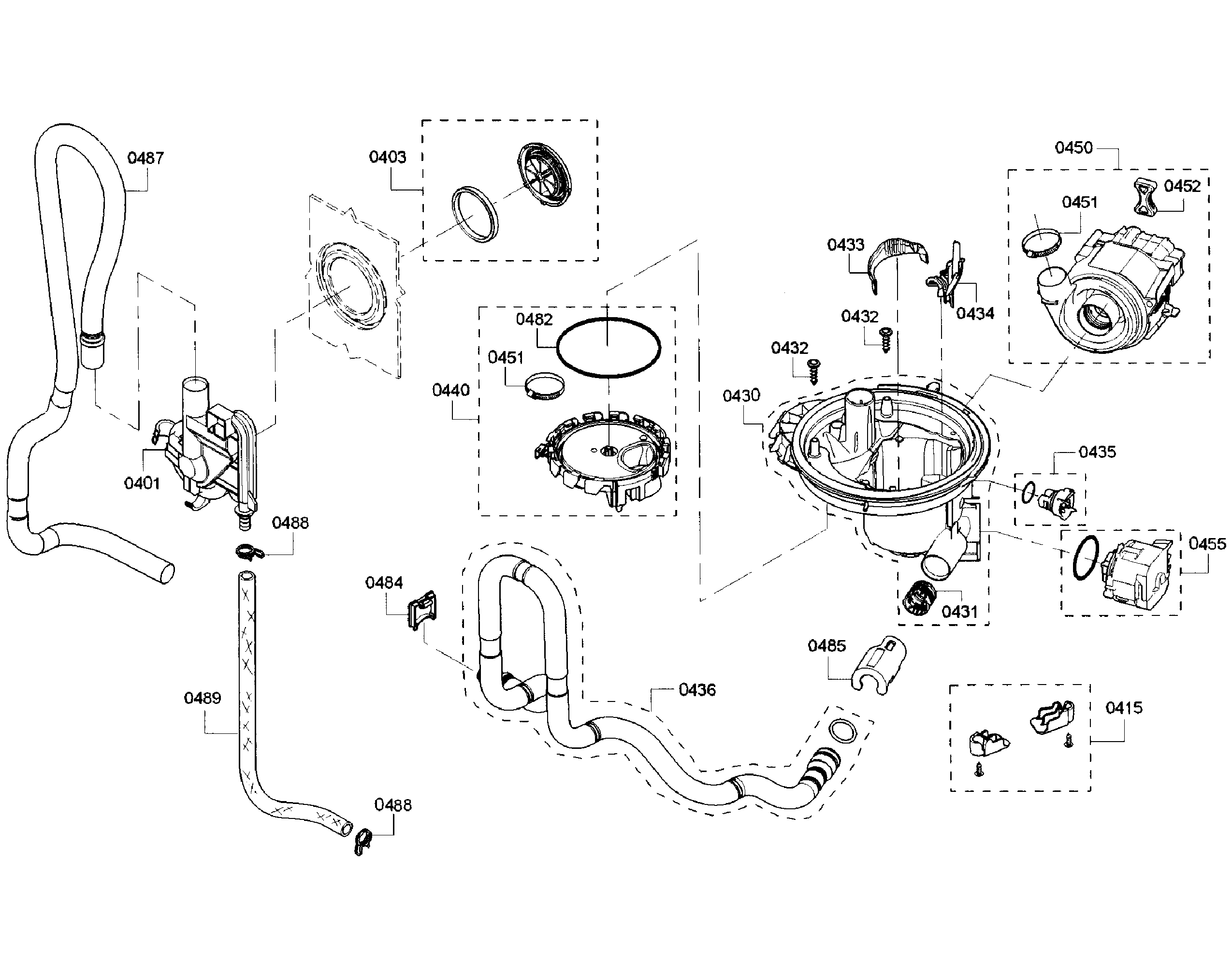 Pump section