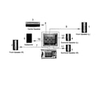 Samsung HT-J5500W/ZA-FK01 speaker section diagram