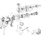 DeWalt DW511 TYPE 5 drill hammer diagram