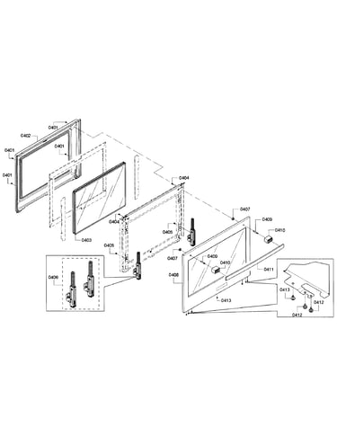Door section