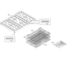 Bosch HGI8054UC/02 shelfs/grates diagram