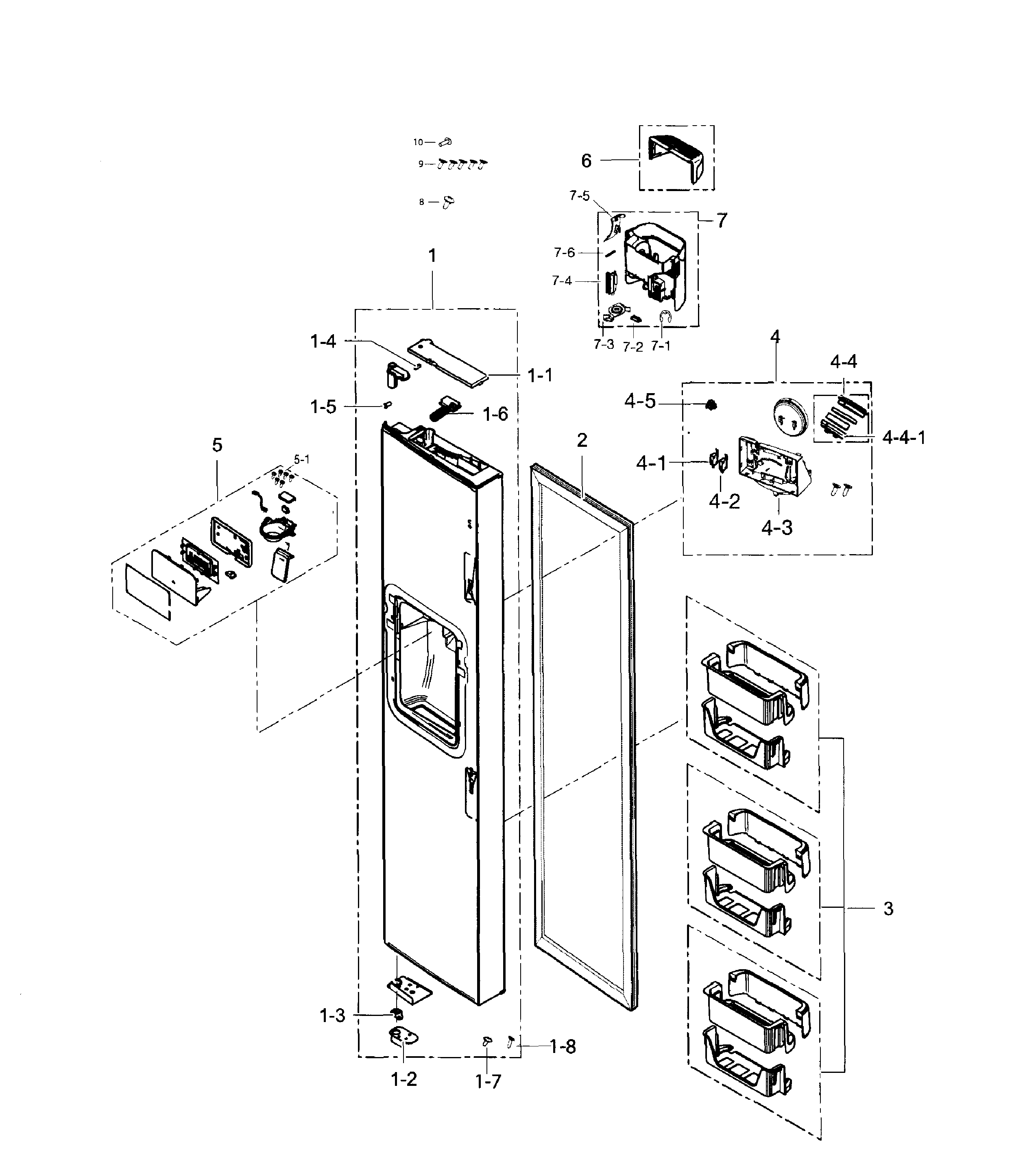 FREEZR DOOR