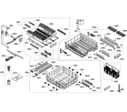 Bosch SHE7PT52UC/01 racks section diagram