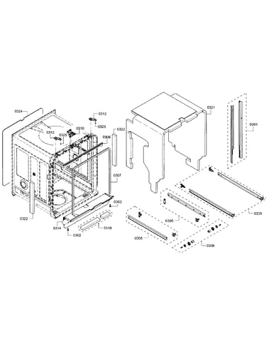 Cabinet section