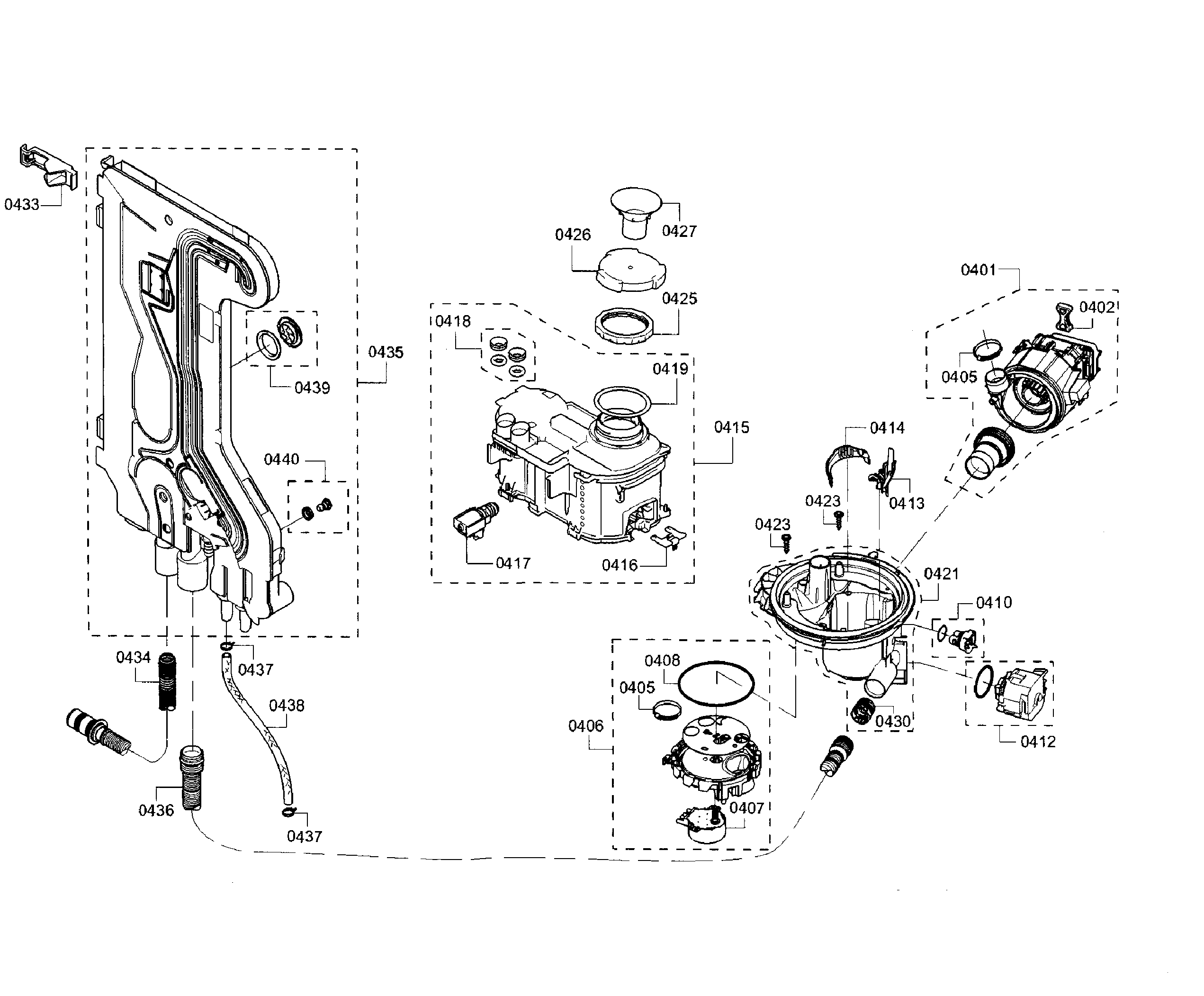 Pump section