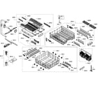 Bosch SHE7PT55UC/07 racks section diagram