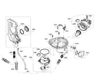 Bosch SHE68T52UC/07 pump section diagram