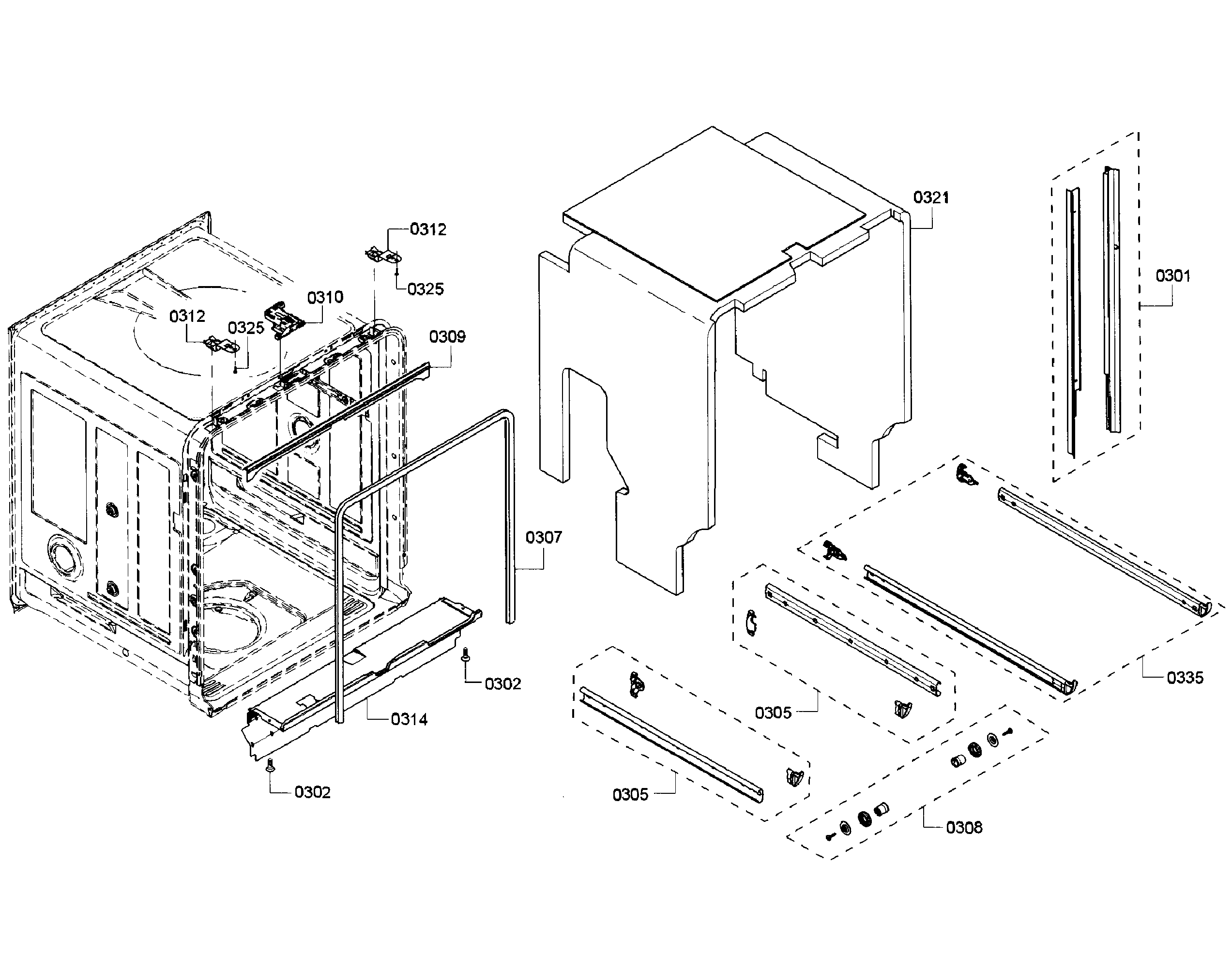 Cabinet section