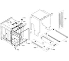 Bosch SHP65TL2UC/01 cabinet section diagram