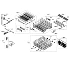 Bosch SHP65TL2UC/01 racks section diagram