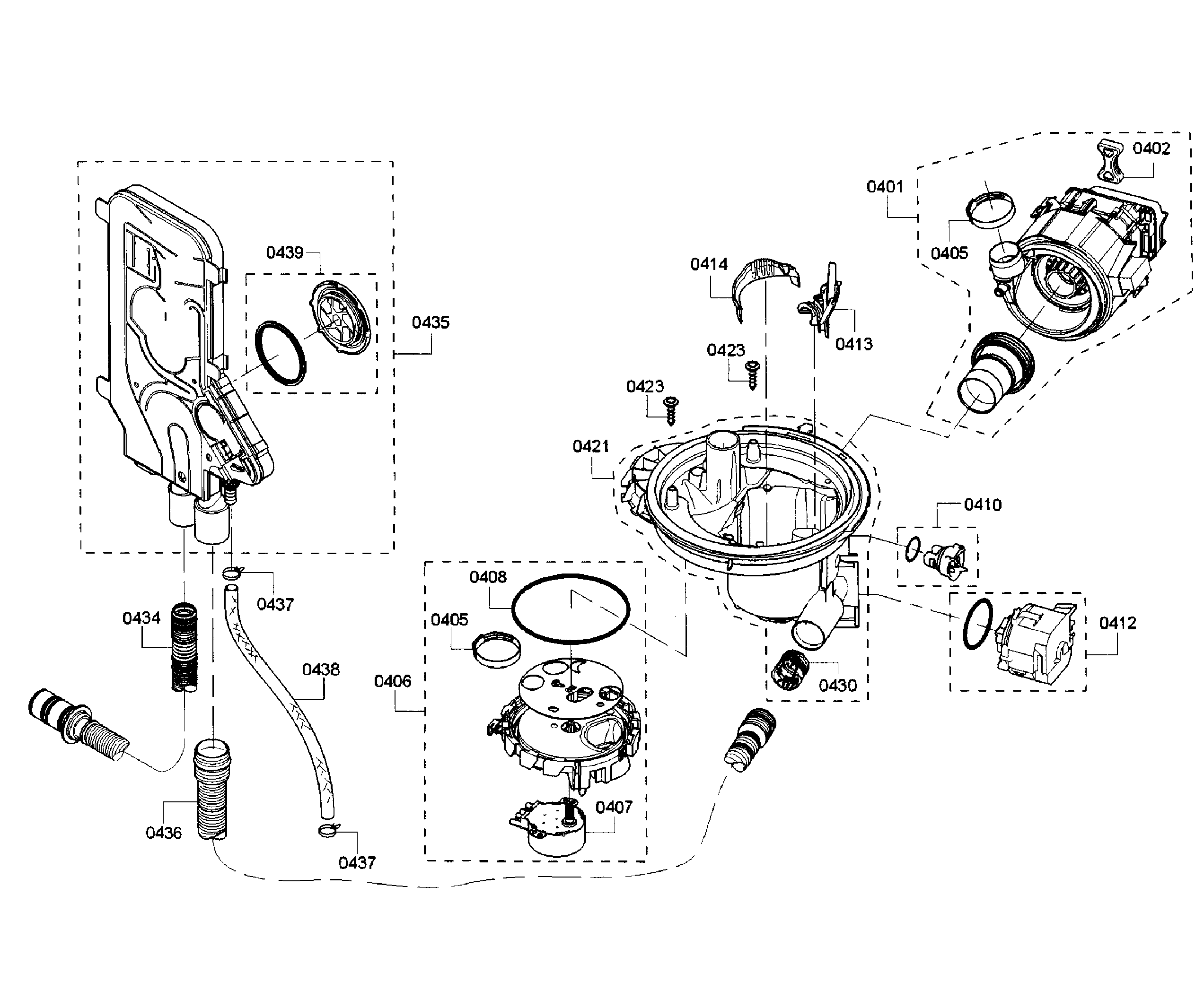 Pump section