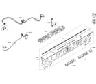 Bosch SHX5AV52UC/22 control panel diagram