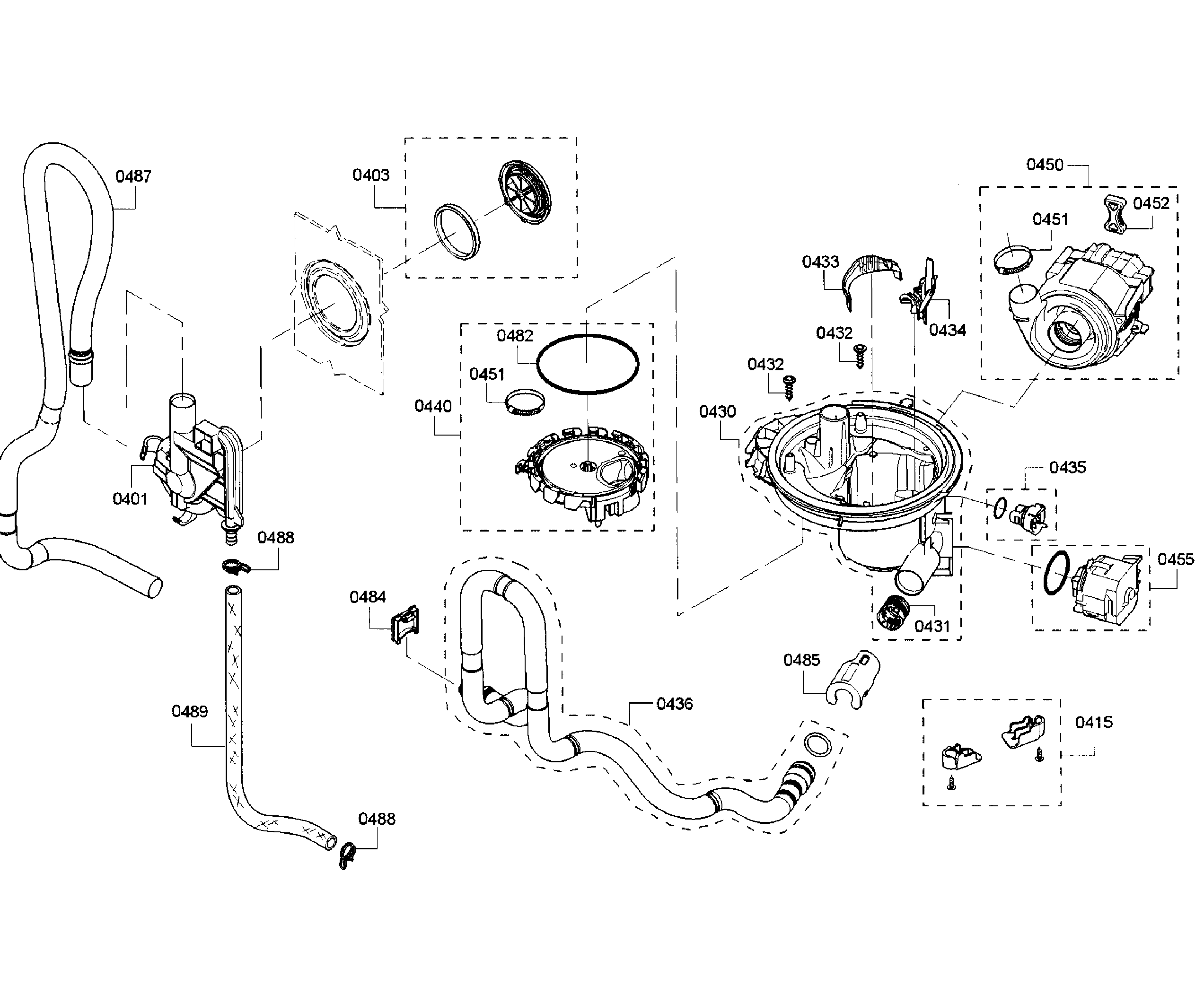 Pump section
