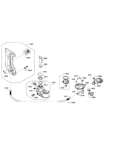 Pump section