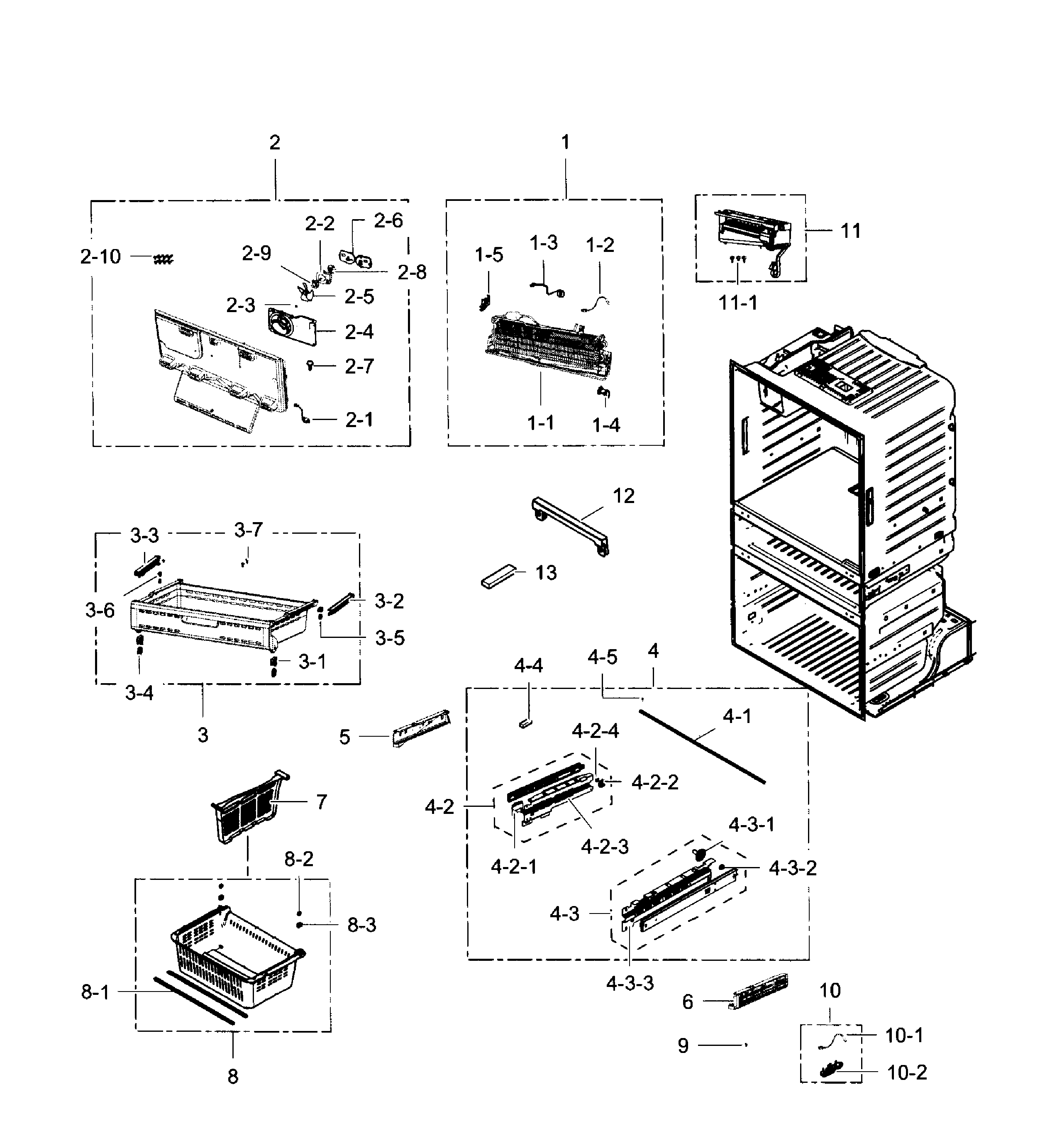 Freezer / icemaker