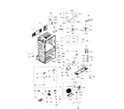 Samsung RF28JBEDBSG/AA-01 cabinet diagram