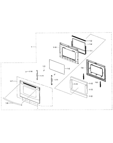 Door section