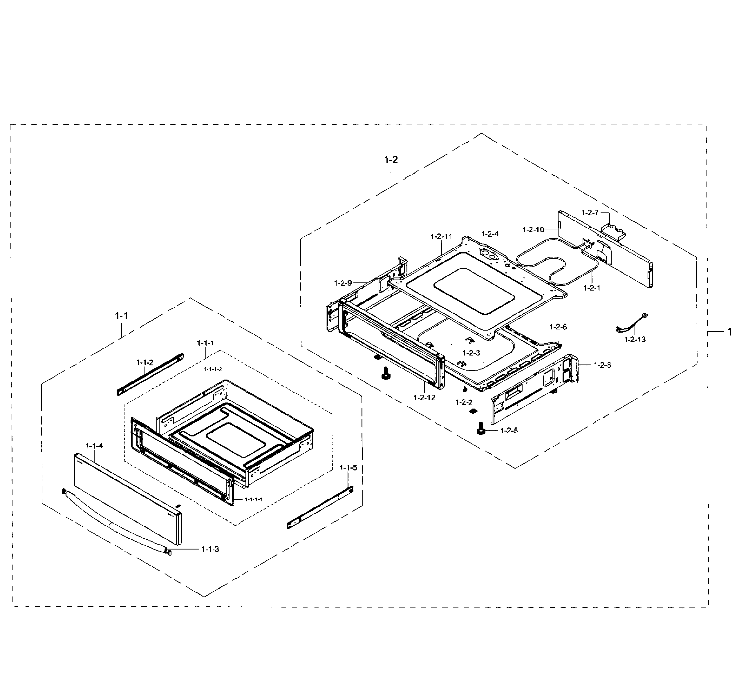 Drawer section