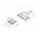 Samsung NE59J7650WS/AA-02 drawer section diagram