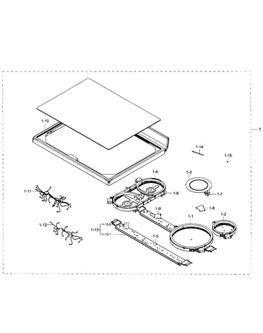 Cooktop section