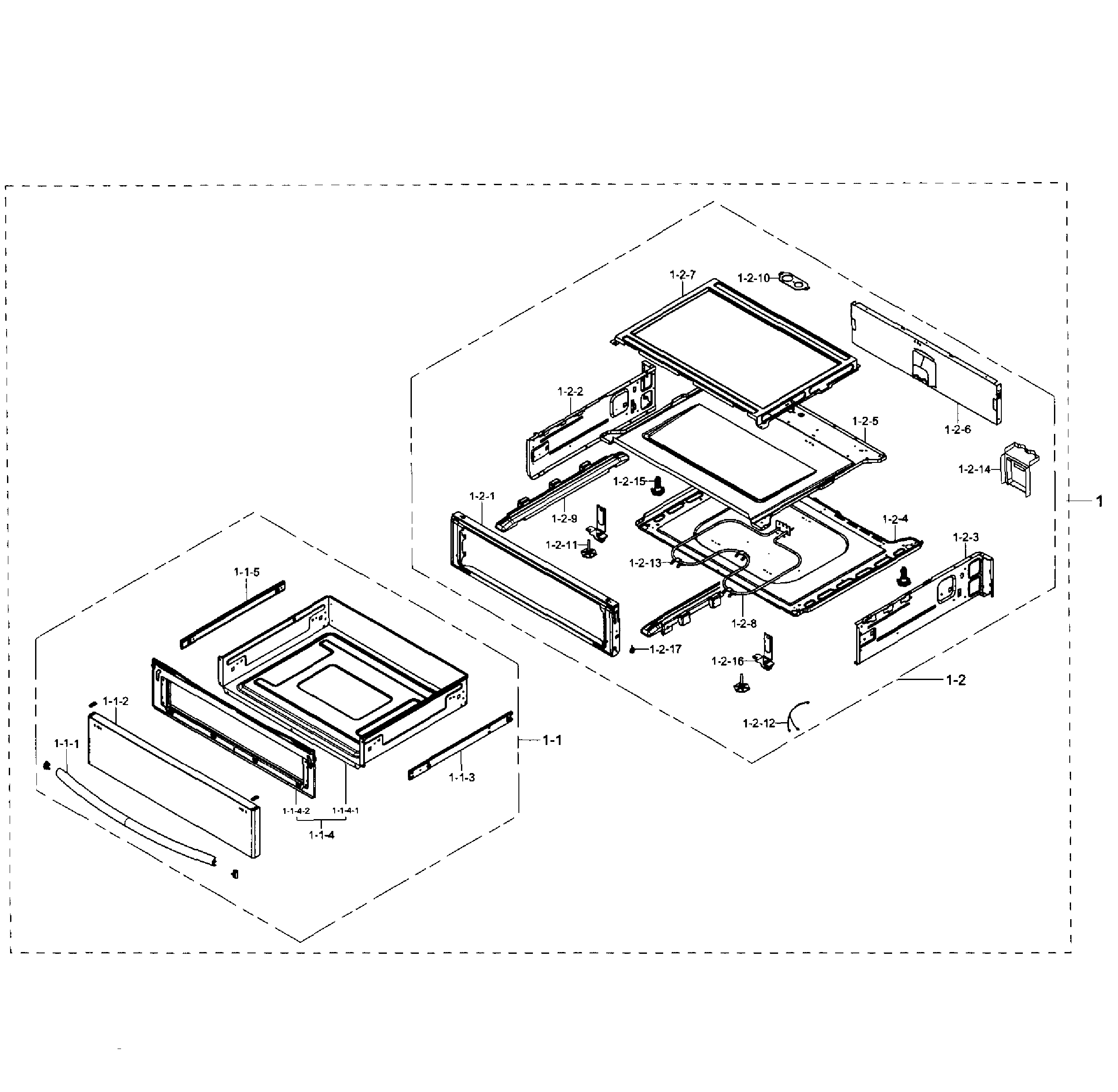 Drawer section