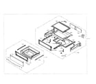 Samsung NE59J7750WS/AA-02 drawer section diagram