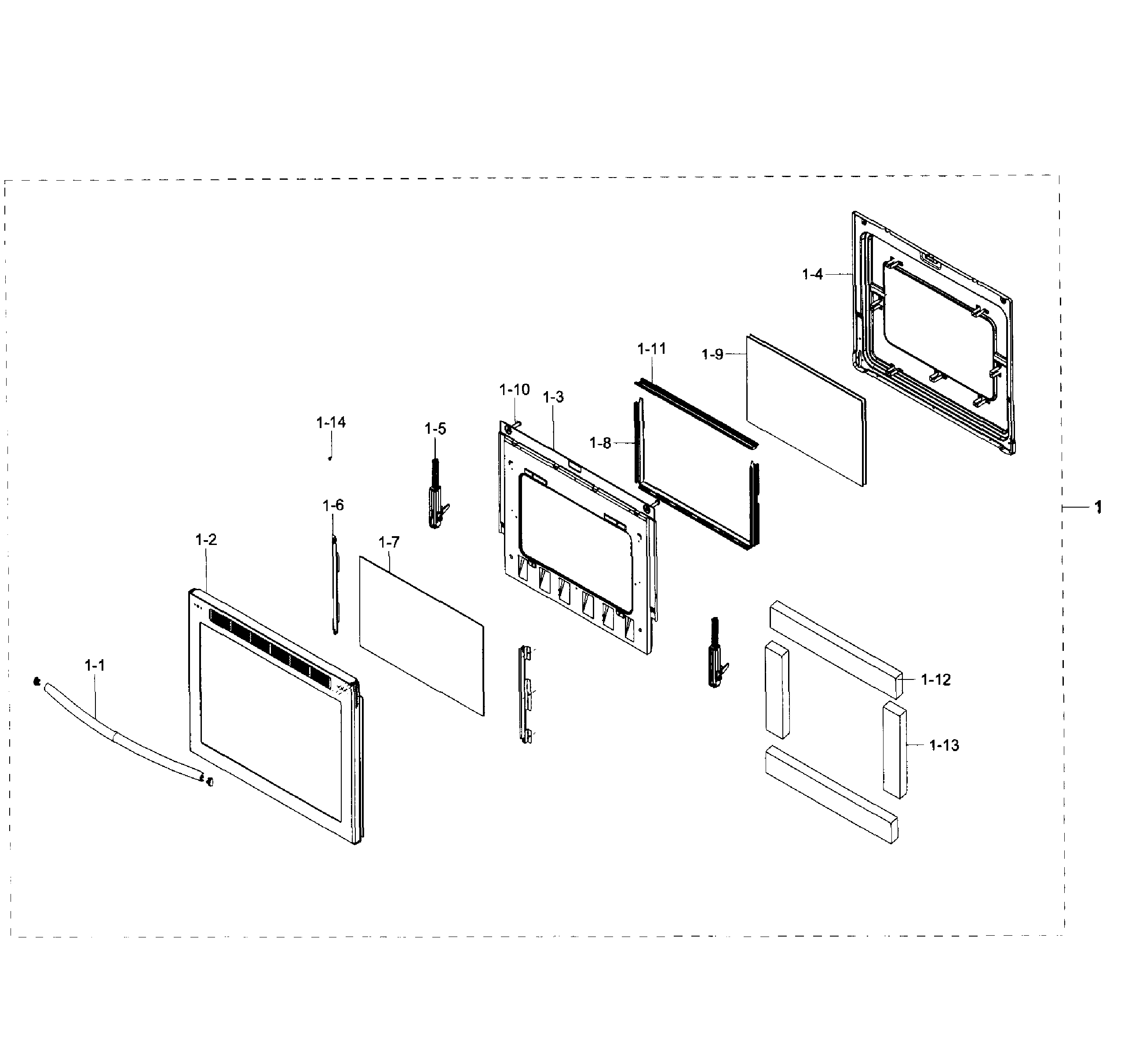 Door section