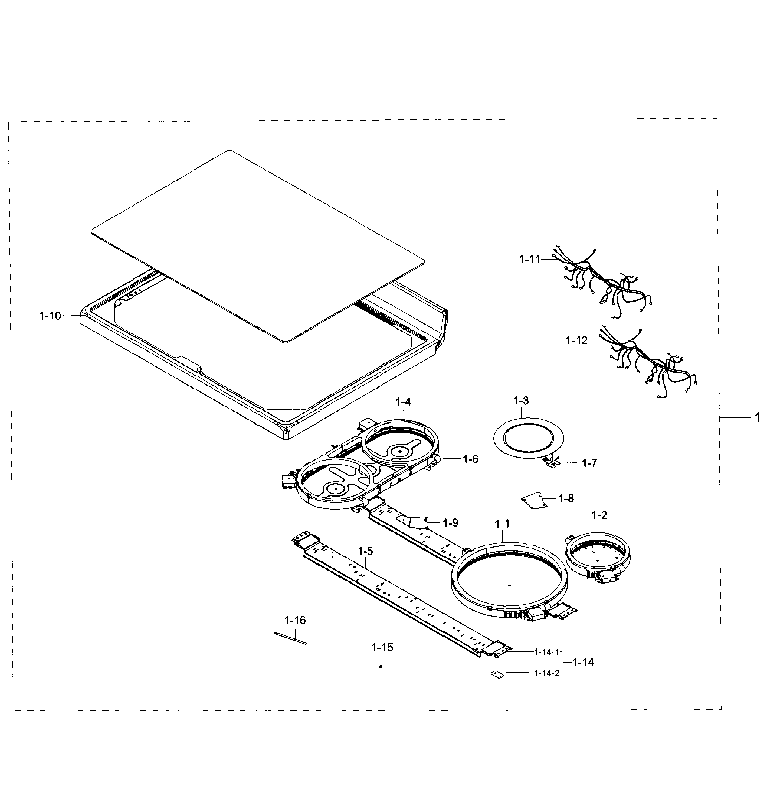 Cooktop section
