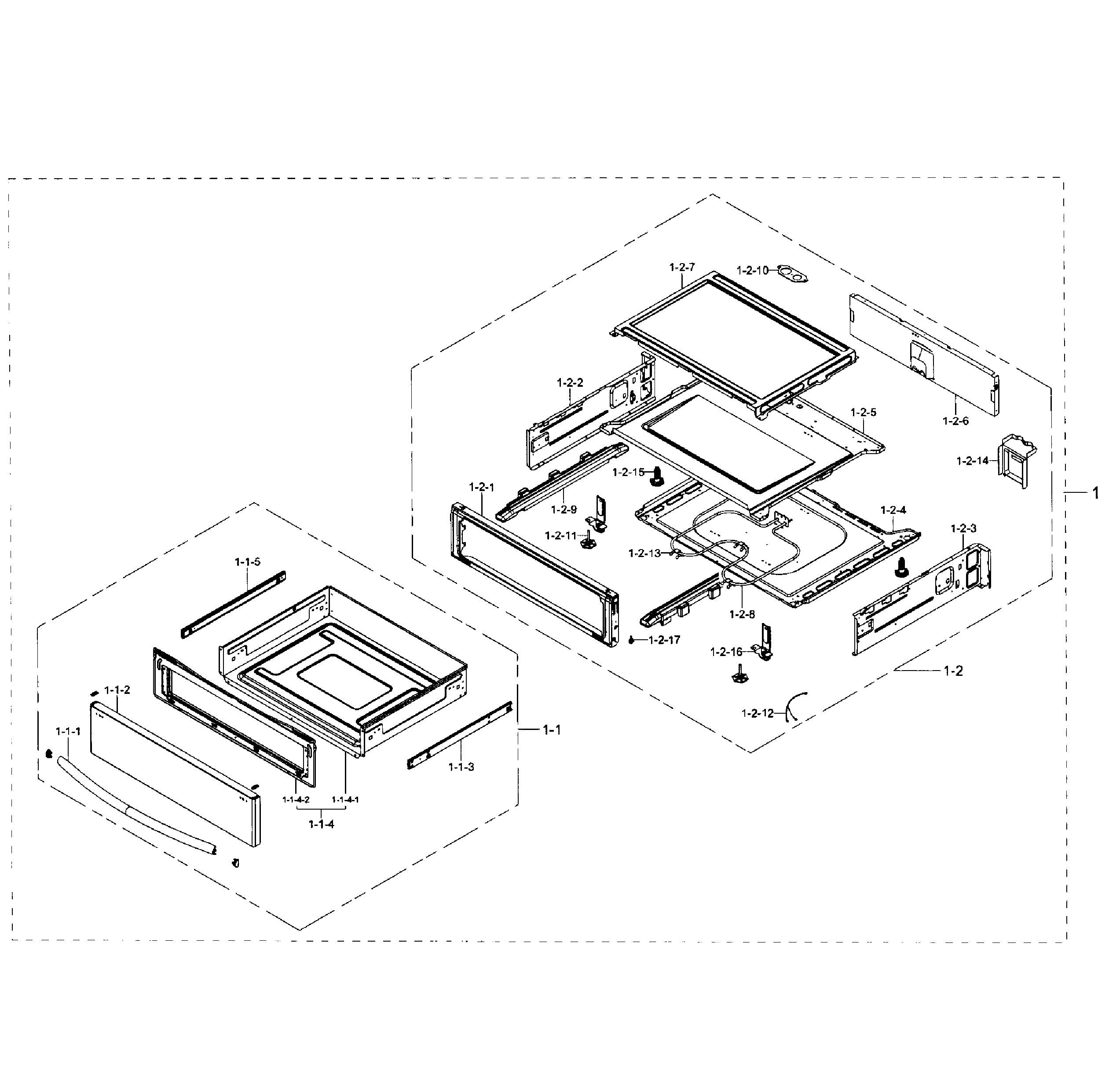 Drawer section