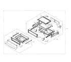 Samsung NE59J7850WG/AA-01 drawer section diagram