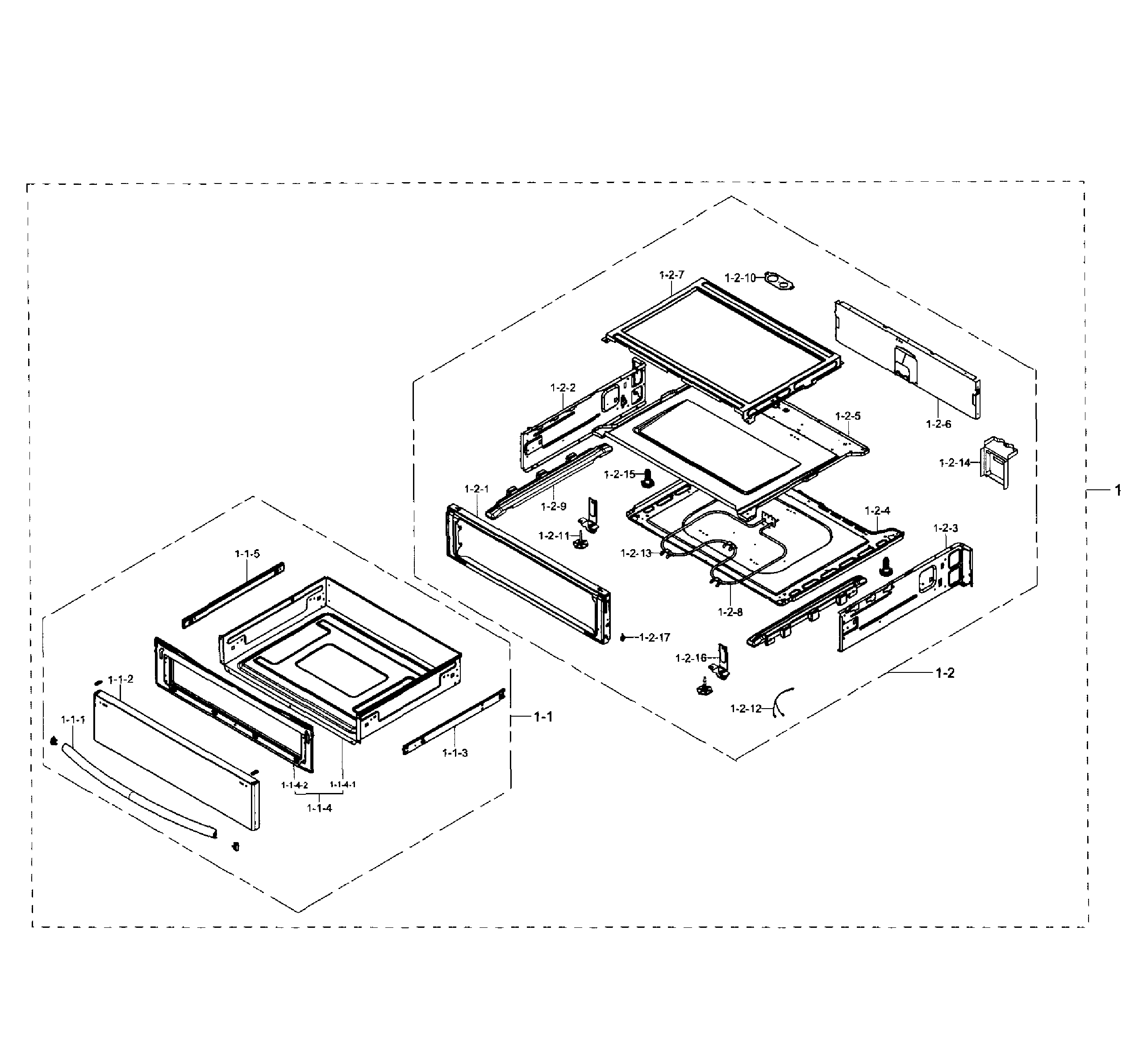 Drawer section