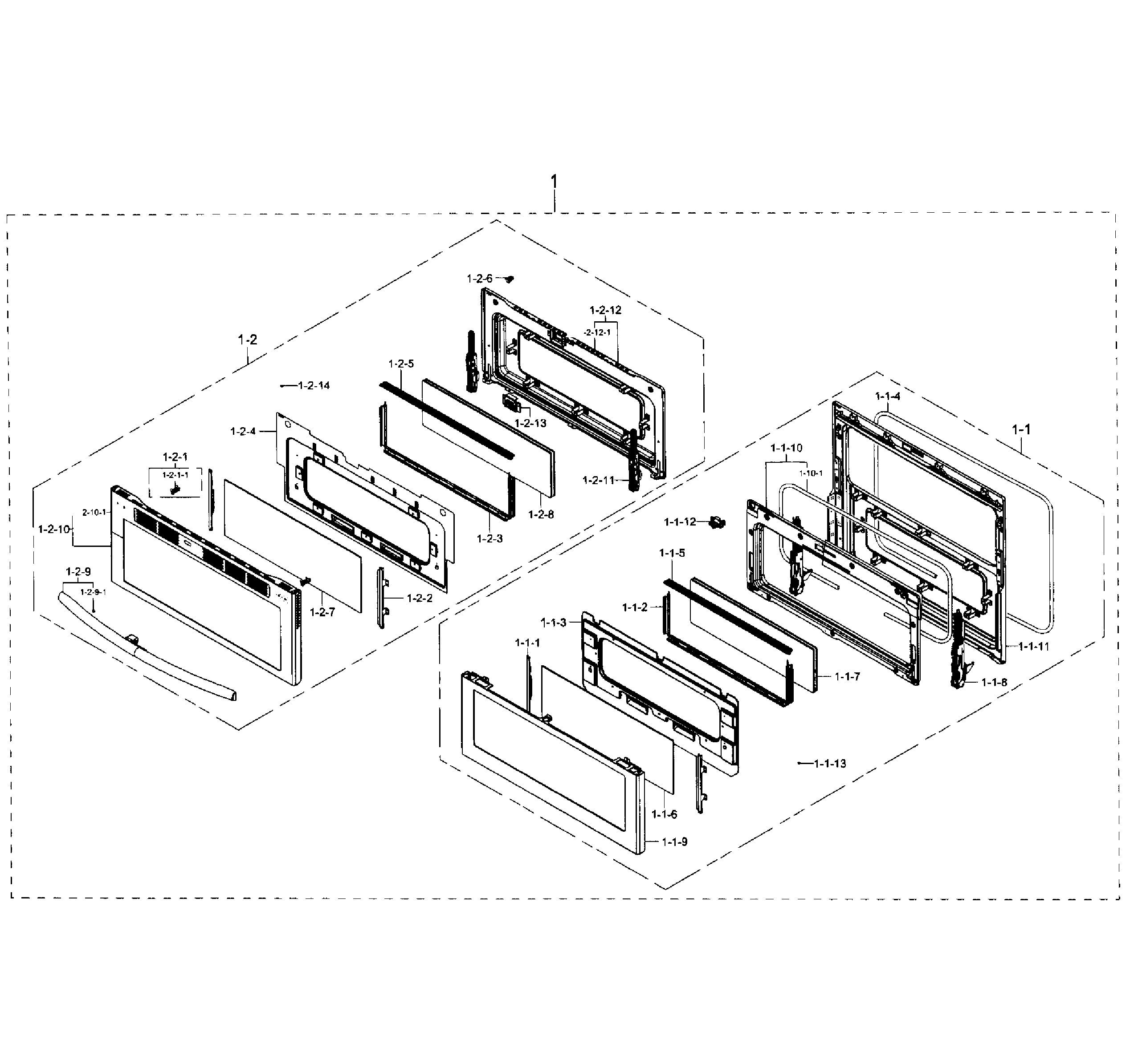 Door section