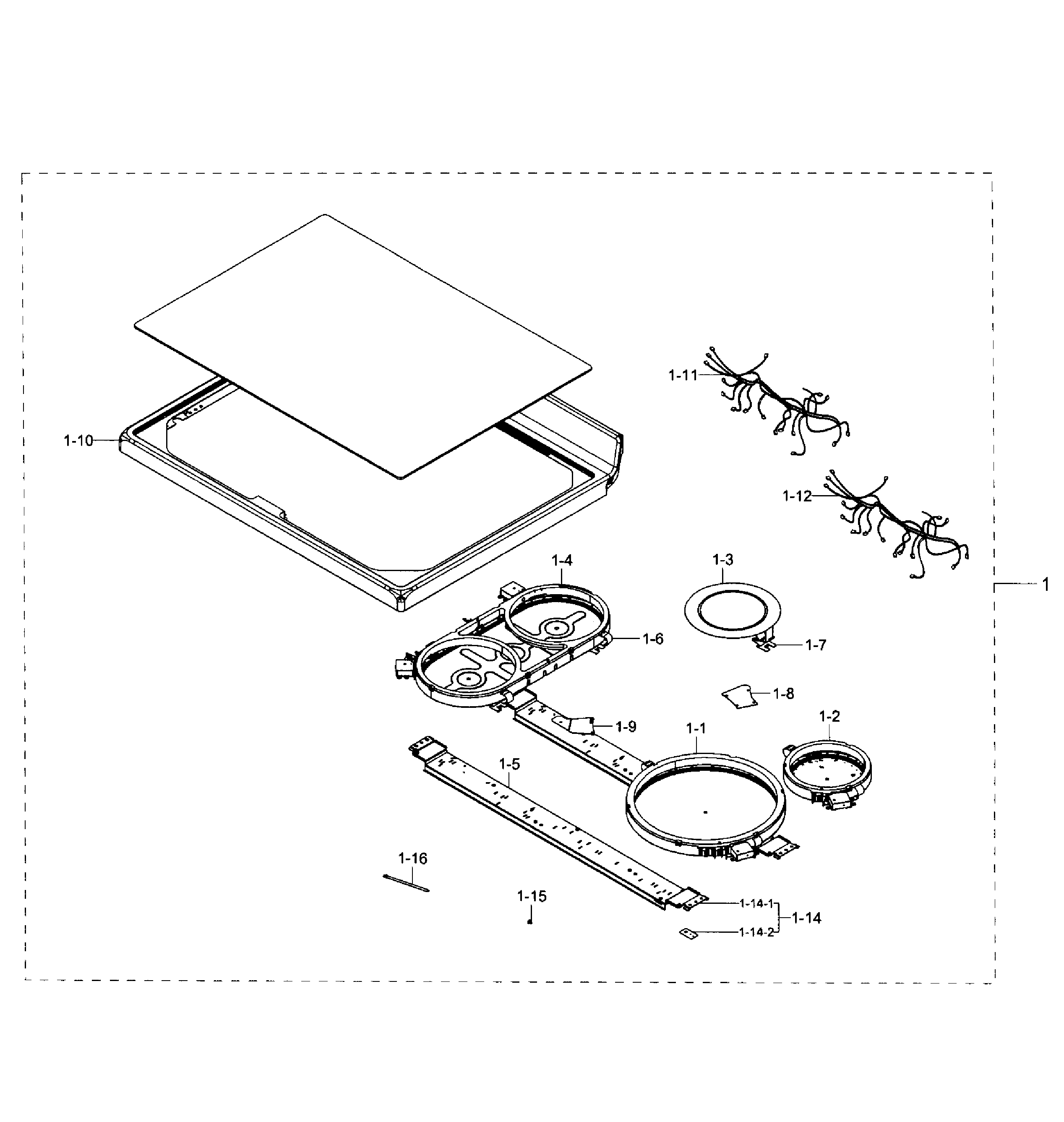 Cooktop section