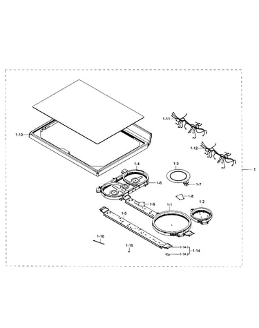 Cooktop section