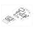 Samsung NE59J7850WG/AA-03 drawer section diagram