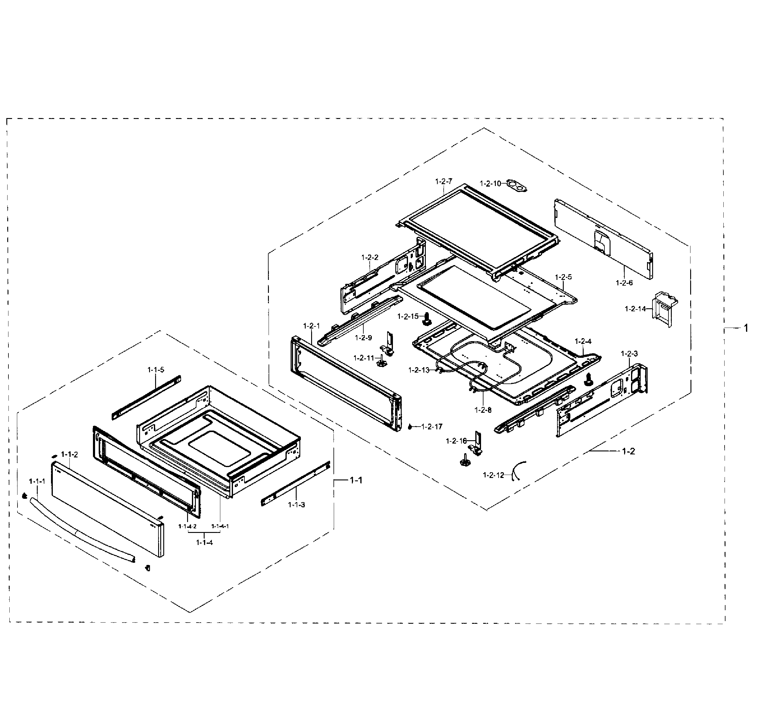 Drawer section
