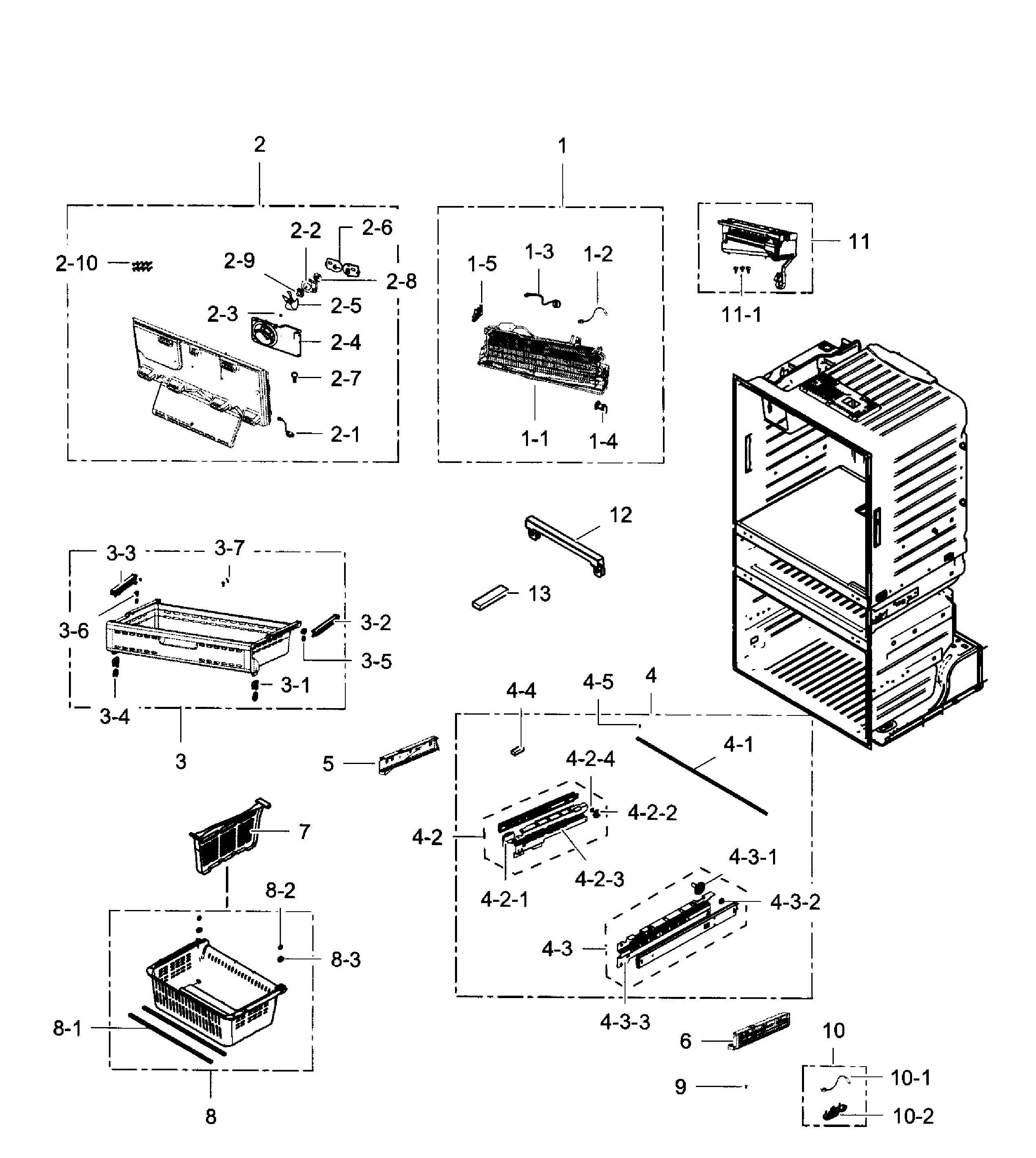 Freezer / icemaker