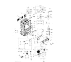 Samsung RF28JBEDBSG/AA-03 cabinet diagram