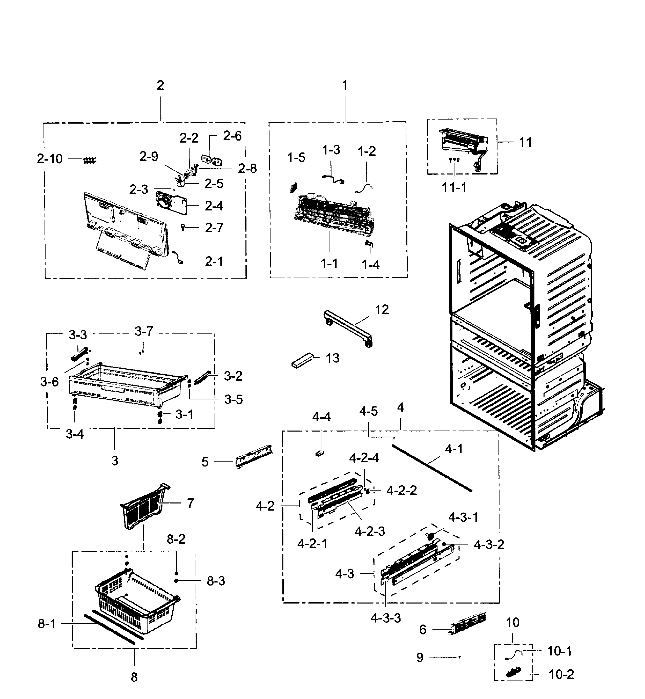 Freezer / icemaker