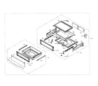 Samsung NE59J7850WS/AA-01 drawer section diagram