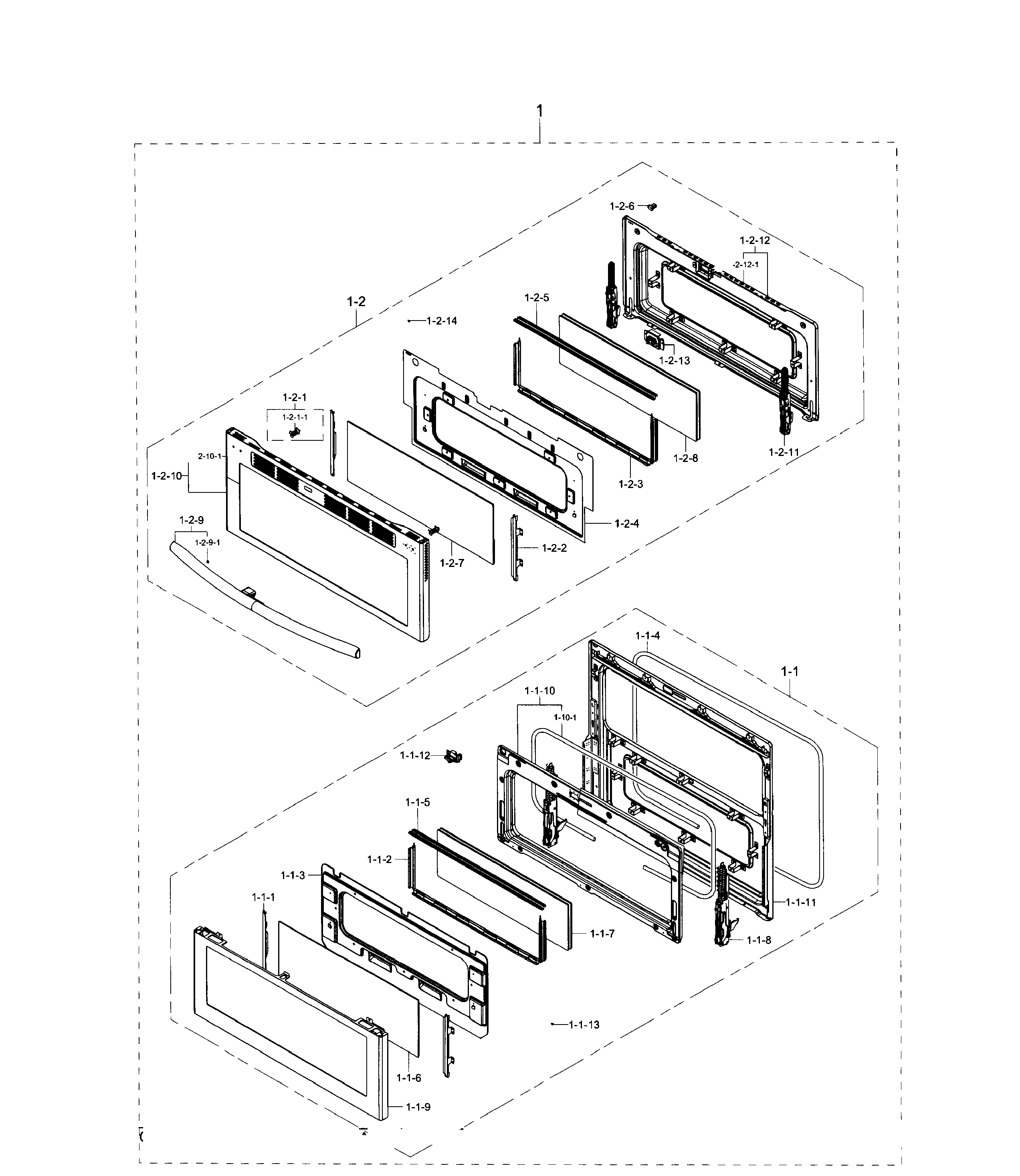 Door section