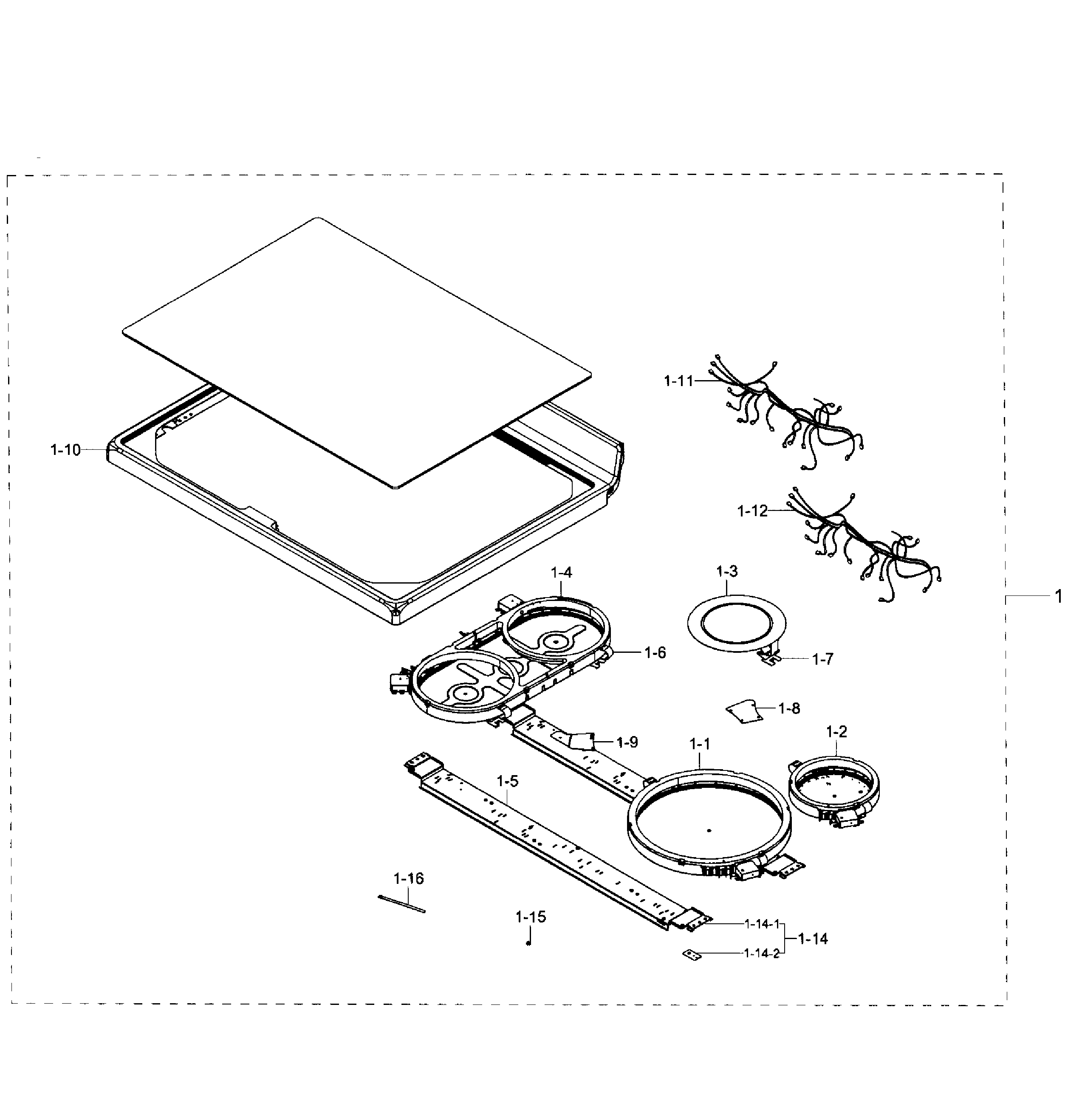 Cooktop section