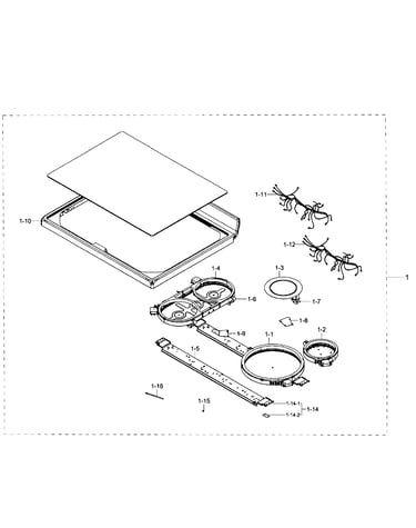 Cooktop section