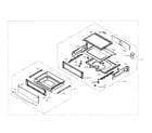 Samsung NE59J7850WS/AA-03 drawer section diagram