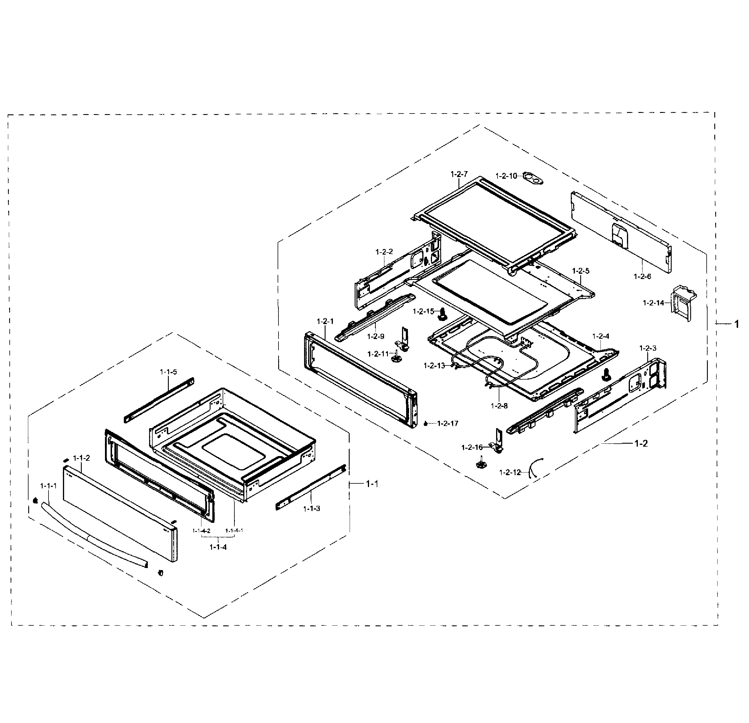 Drawer section